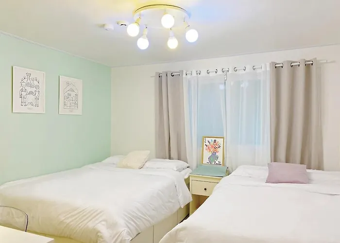 Apartamento Macaron Up To 6 People Mangwon Market Hongdae Hanriver Concert 2r3b 2f Kpop